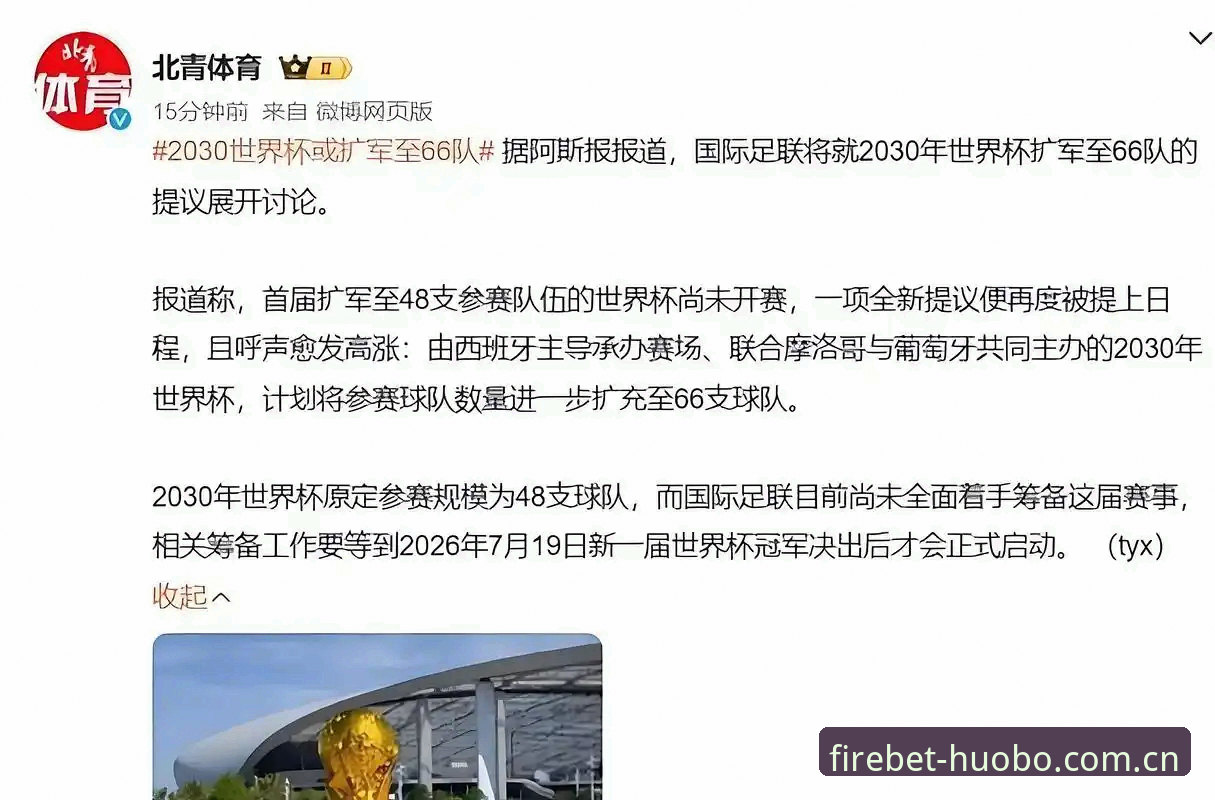 世界杯扩军至66队，中国男足的机会真的来了吗？